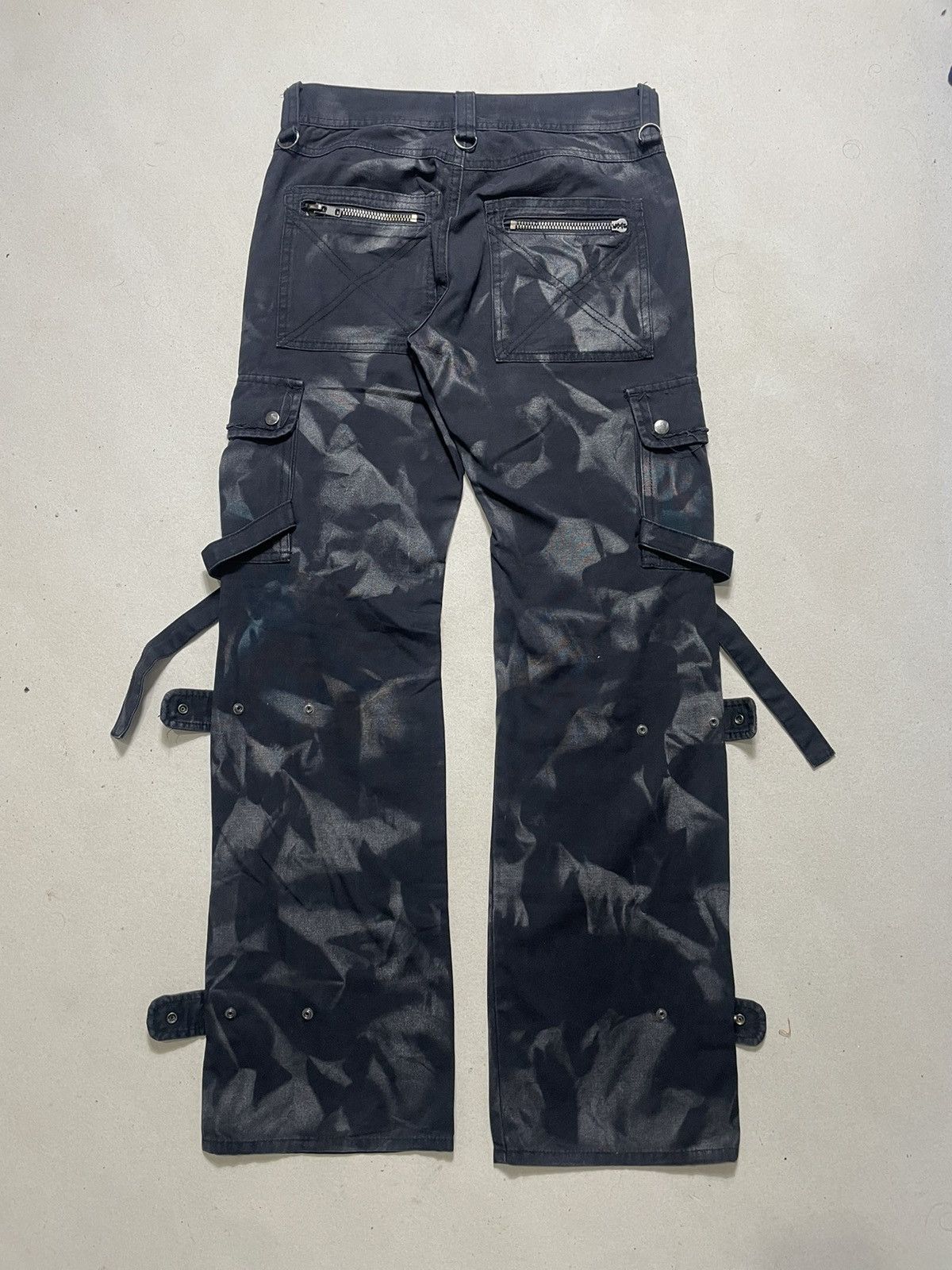 Japanese Brand Xfrm Bondage Cargo Pants Size US 30 / EU 46 - 4 Thumbnail