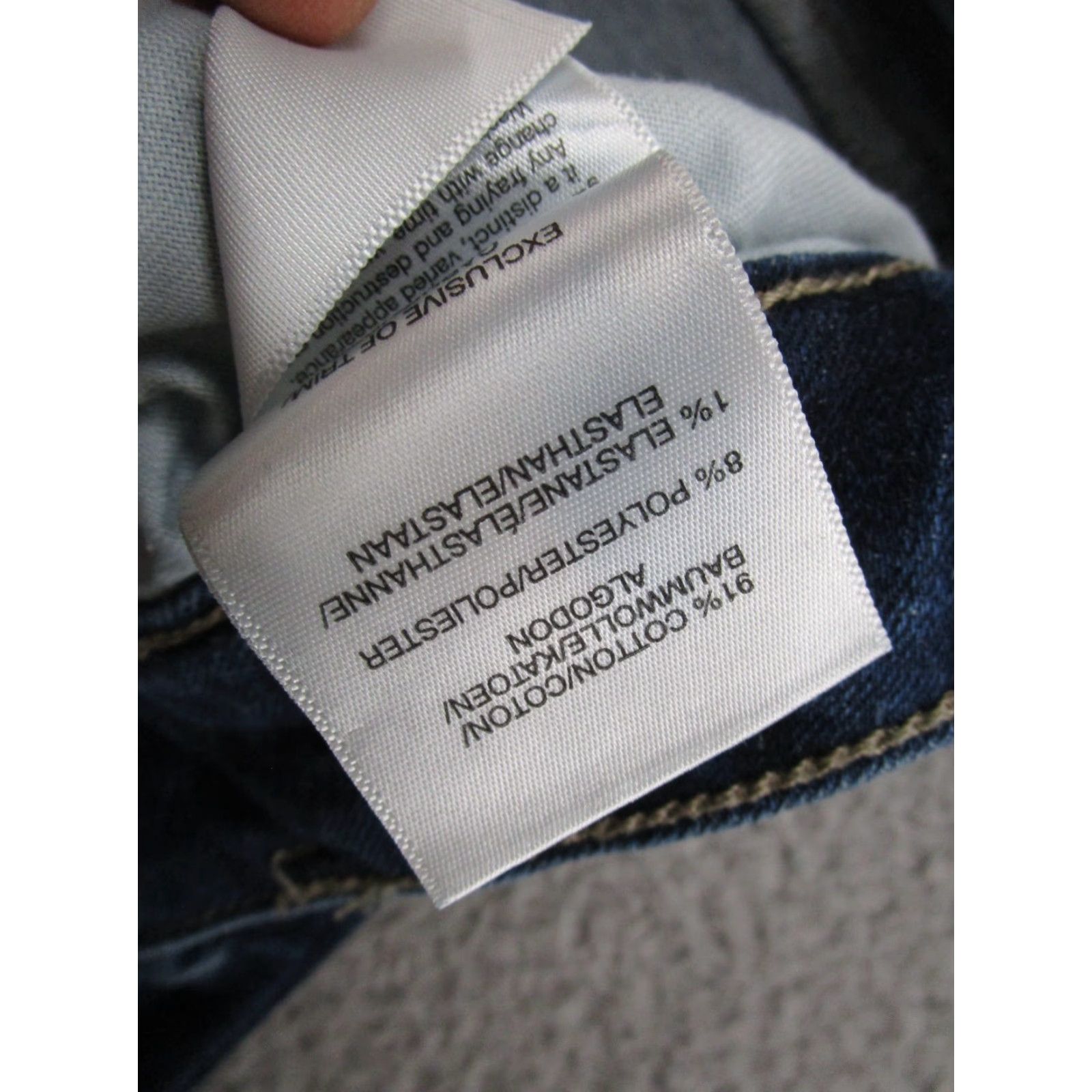 Silver Jeans Co. Silver Jeans Co Suki Straight Jeans Womens 29x31 Blue Stretch Denim 5-Pocket Regular Rise Mid Vintage No Size 29" - 6 Thumbnail