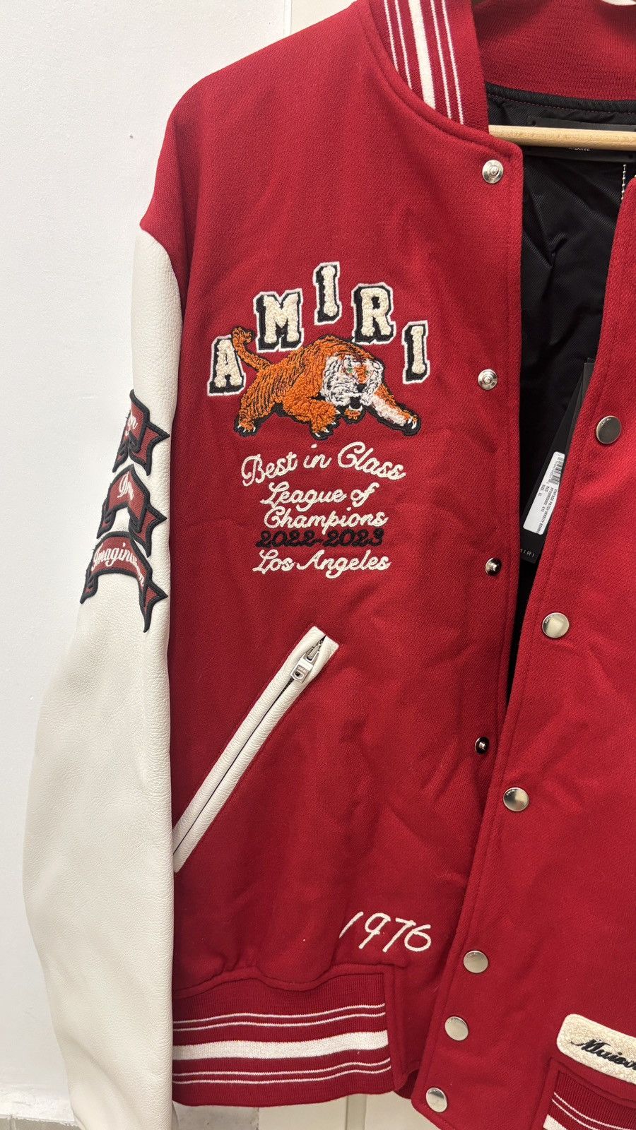 Amiri Amiri Tiger Varsity Jacket XL – BNWT Rare Size US XL / EU 56 / 4 - 11 Thumbnail