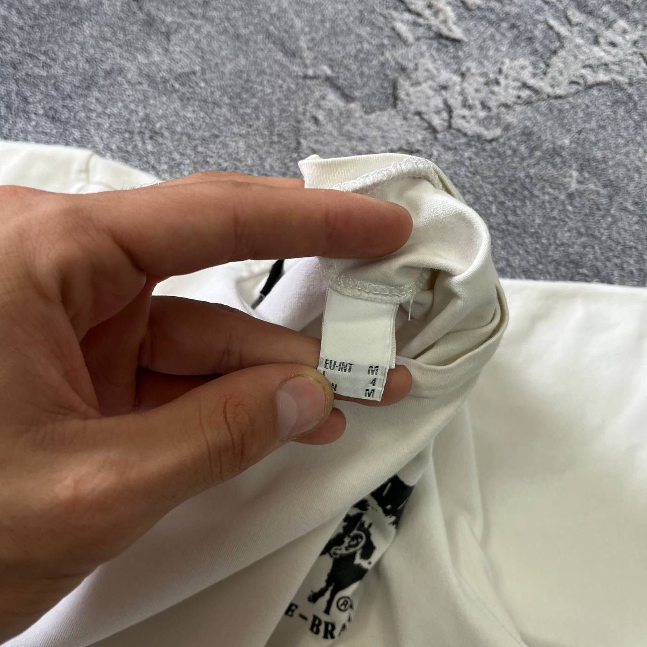 Diesel × Vintage Vintage White T-Shirt Diesel mini logo Y2K Size US M / EU 48-50 / 2 - 4 Thumbnail