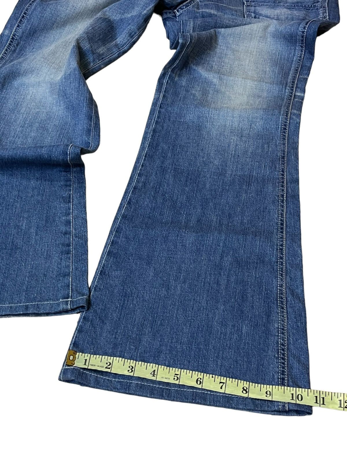 Edwin FLARE🔥EDWIN REBEL VINTAGE BUSHPANT LOW RISE FLARED JEANS Size US 34 / EU 50 - 17 Thumbnail