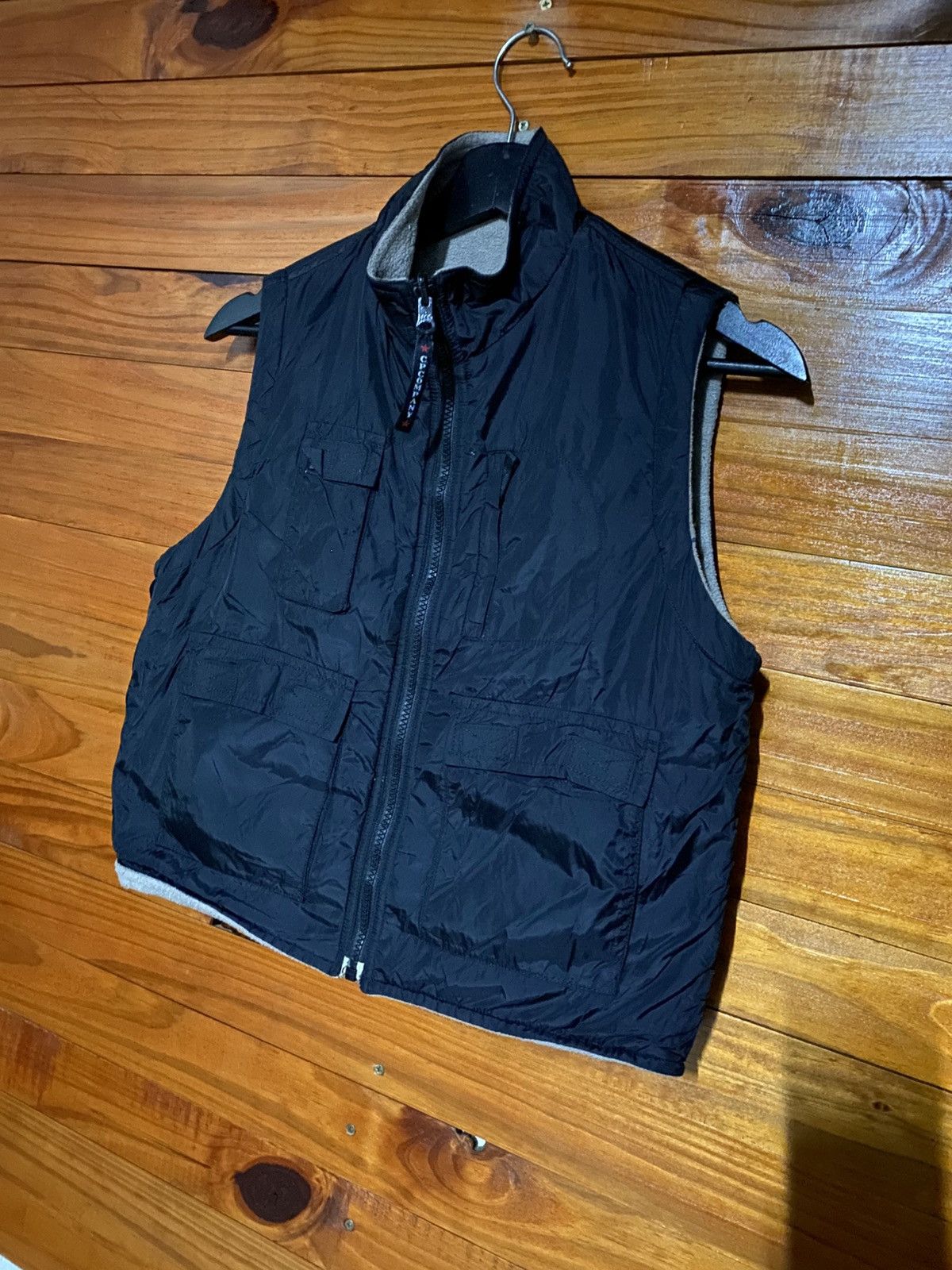 C.P. Company C.P. Company Reversible Fleece Puffer Vest Italian Utility Size US XS / EU 42 / 0 - 21 Thumbnail