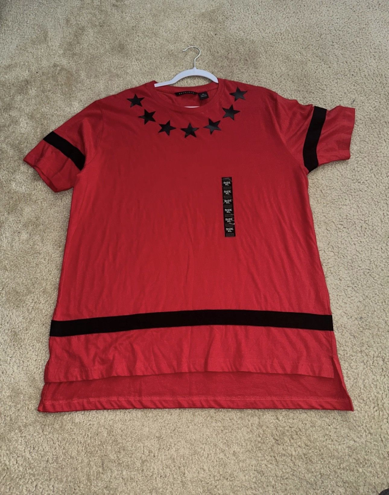 Sean John Red Sean john Tee Size US XL / EU 56 / 4 - 1 Thumbnail