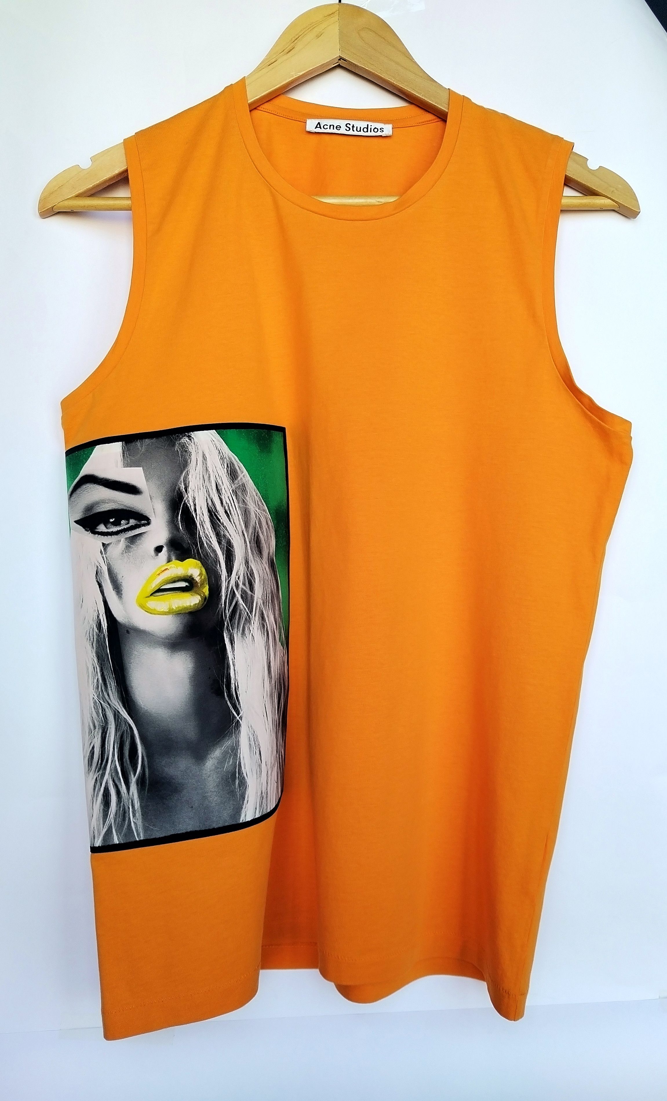 Acne Studios Bye Portrait tank top Size L / US 10 / IT 46 - 1 Thumbnail