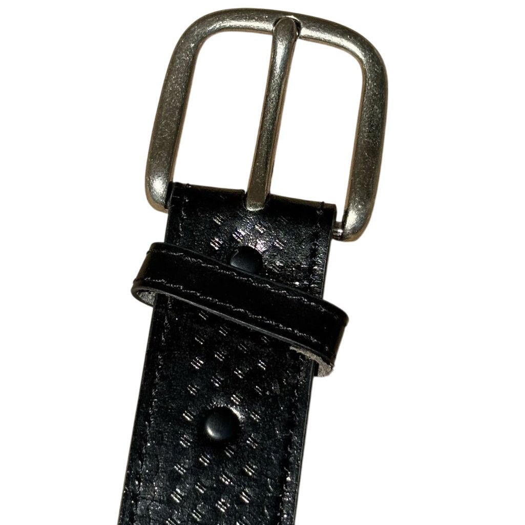 Other Vintage Black Leather Men's Belt Size ONE SIZE - 3 Thumbnail