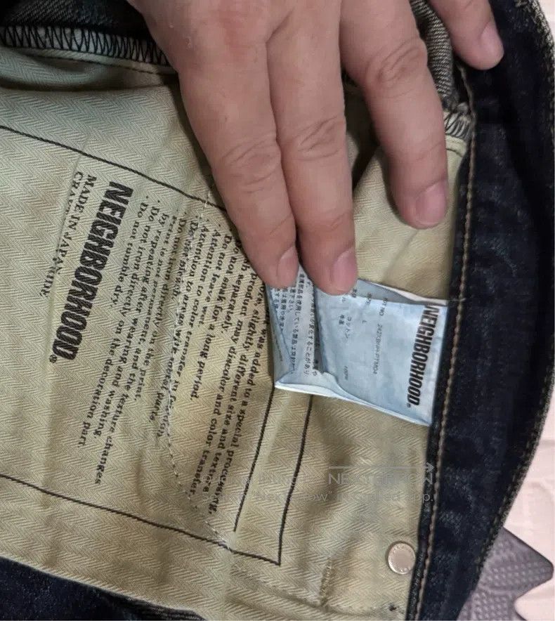 Neighborhood Neighborhood size L Heavyweight Basic Washed Loose Denim P Size US 27 - 4 Thumbnail