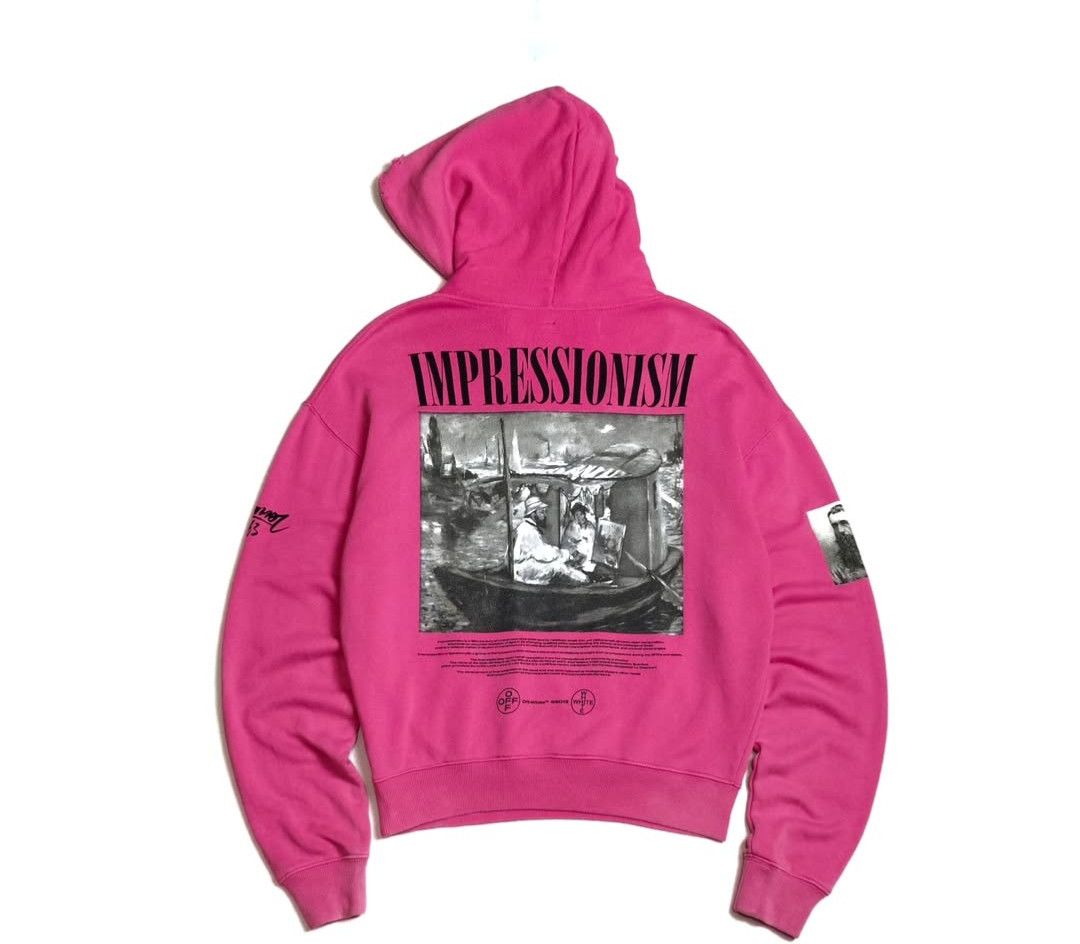 Off-White Off white impressionism boat hoodie Size US M / EU 48-50 / 2 - 1 Thumbnail