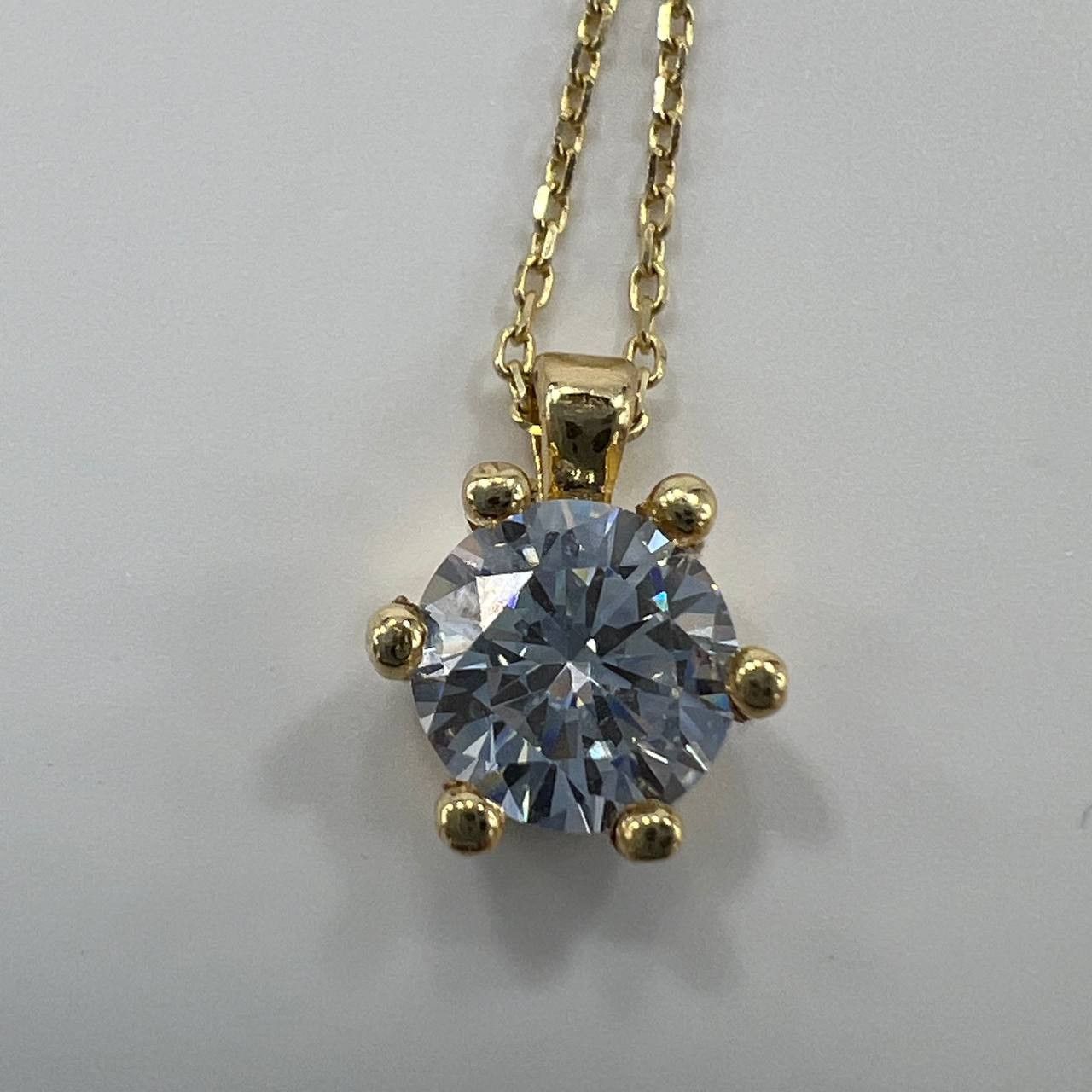 Other New Elegant 14K Solid Gold Necklace Pendant 2.0g, 21cm Size ONE SIZE - 2 Thumbnail