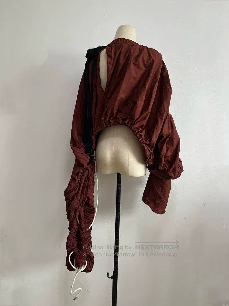 Marni MARNI Drawstring pleated top Size XS / US 0-2 / IT 36-38 - 2 Thumbnail