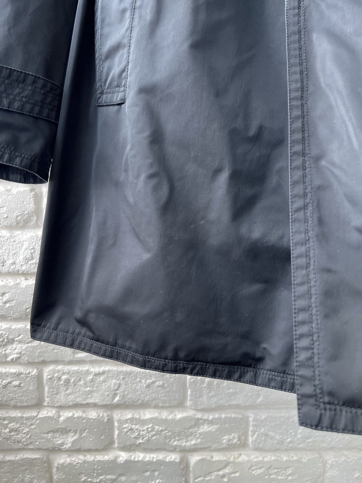 Gucci Gucci Black Belted Trench Coat Jacket Size US M / EU 48-50 / 2 - 14 Thumbnail