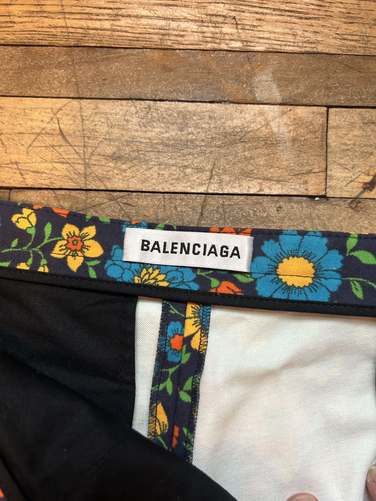 Balenciaga Spring 2018 Runway Floral Layered Trousers Size US 34 / EU 50 - 7 Thumbnail