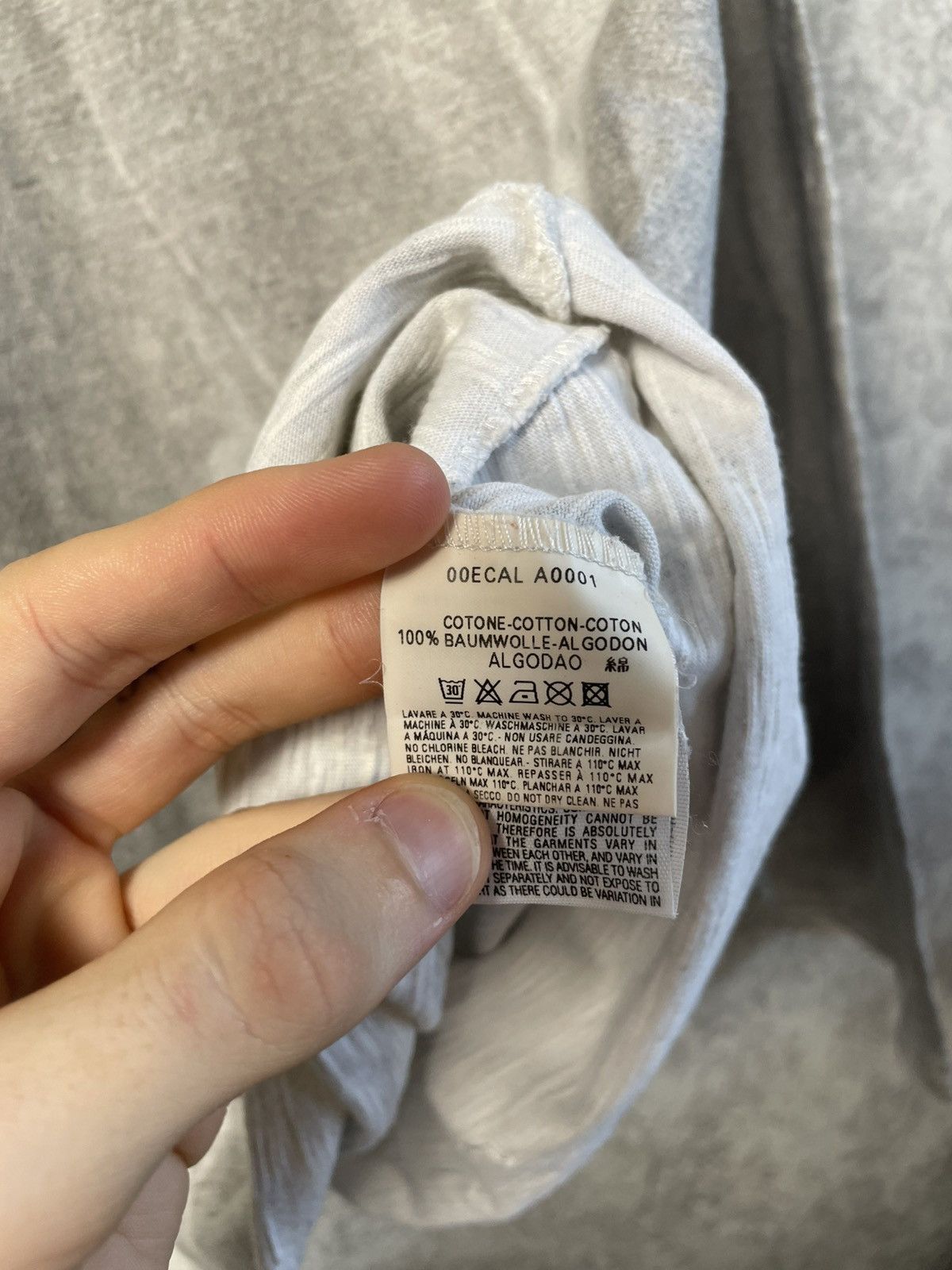 Diesel Vintage Diesel Distressed Long Sleeve Made In Italy Y2K 90s Size US XXL / EU 58 / 5 - 11 Thumbnail
