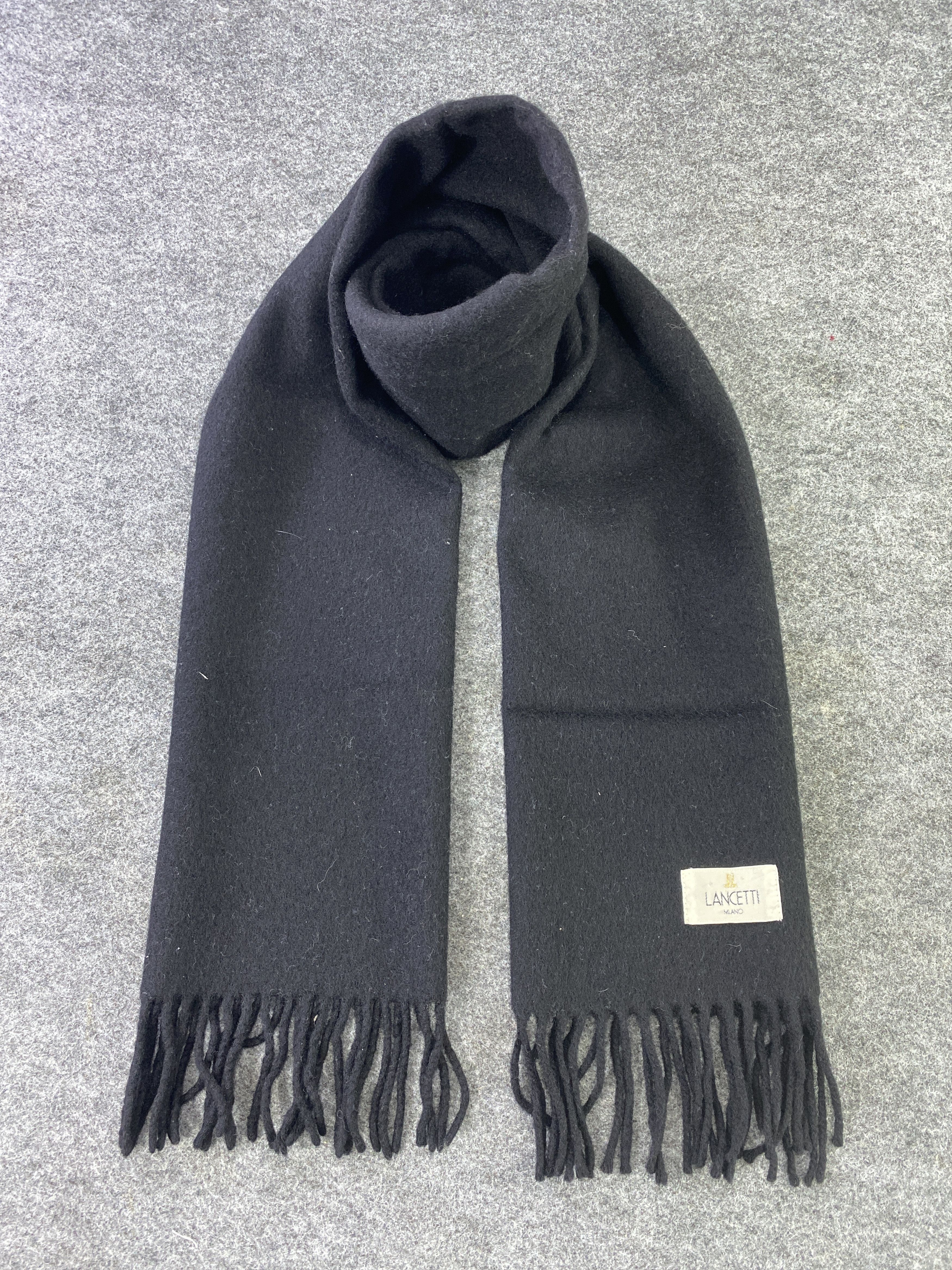 Vintage Lancetti Milano Scarf / Muffler / Neckwear -T645 Size ONE SIZE - 1 Thumbnail