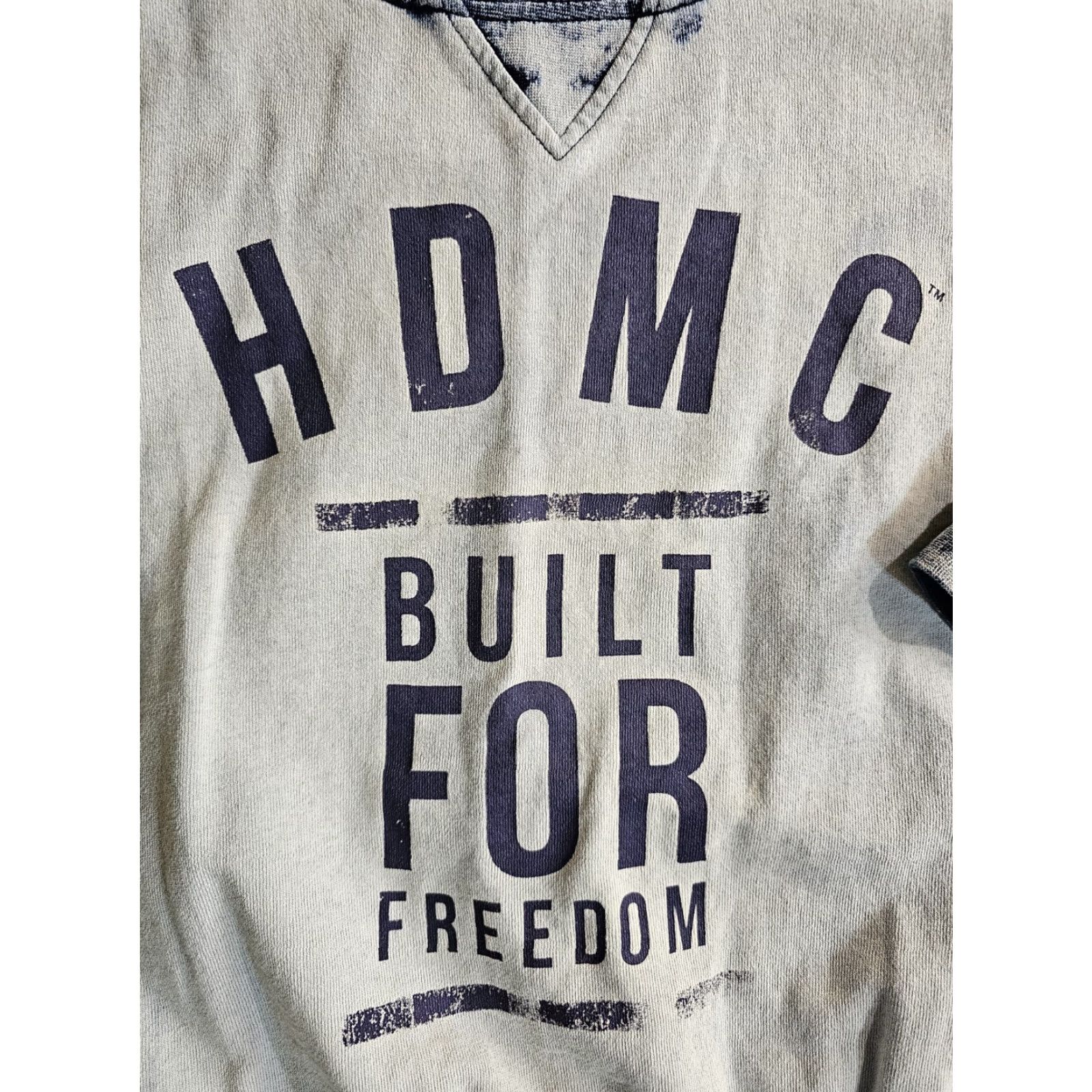 Harley Davidson Harley Davidson Signature HD MC "Built For Freedom" Sweatshirt Womens Size Large Size L / US 10 / IT 46 - 3 Thumbnail