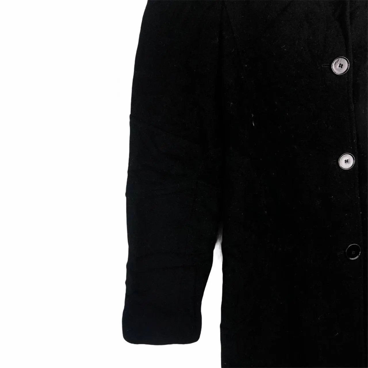 Max Mara MAX MARA Made In Italy Black Coat Max & Co Windbreaker Size M / US 6-8 / IT 42-44 - 9 Thumbnail