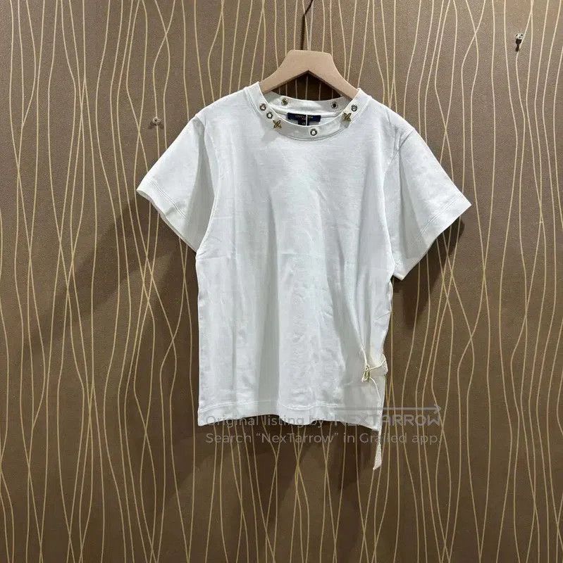 Louis Vuitton Louis Vuitton White Cotton Women's T. Size XS / US 0-2 / IT 36-38 - 1 Thumbnail