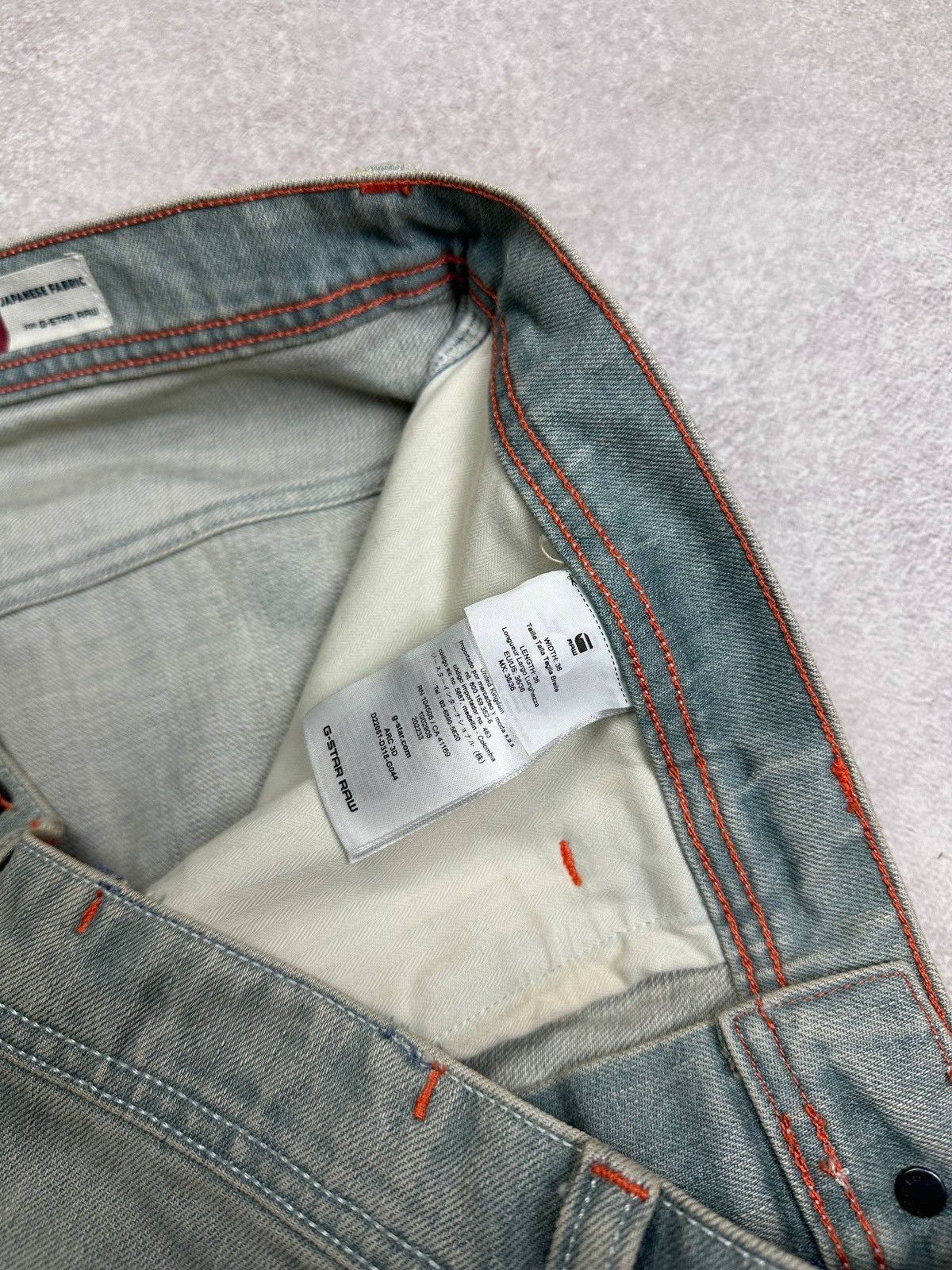 G-Star Vintage G-star Raw 3D Japanese Fabric Avantgarde Jeans 36 Size US 36 / EU 52 - 11 Thumbnail