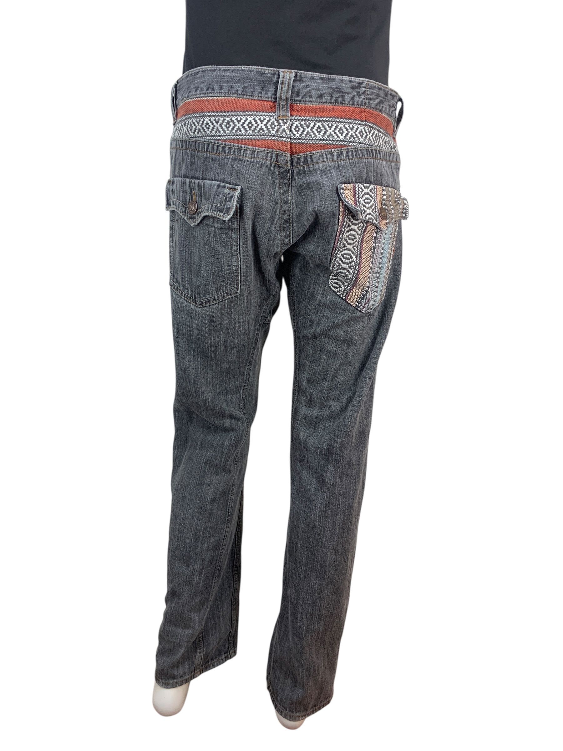 Japanese Brand Modish Double Waist Jeans Size US 34 / EU 50 - 2 Thumbnail