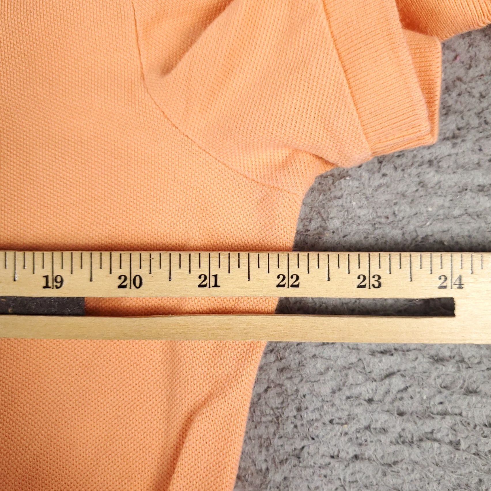 Tommy Hilfiger Tommy Hilfiger Polo Shirt Mens Large Orange Custom Fit Short Sleeve Shirt No N/A Size US L / EU 52-54 / 3 - 6 Thumbnail
