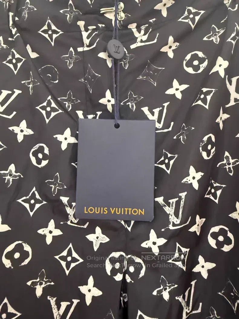 Louis Vuitton Louis Vuitton Black Gradient Full Print Jogging Pants Size US 36 / EU 52 - 3 Thumbnail