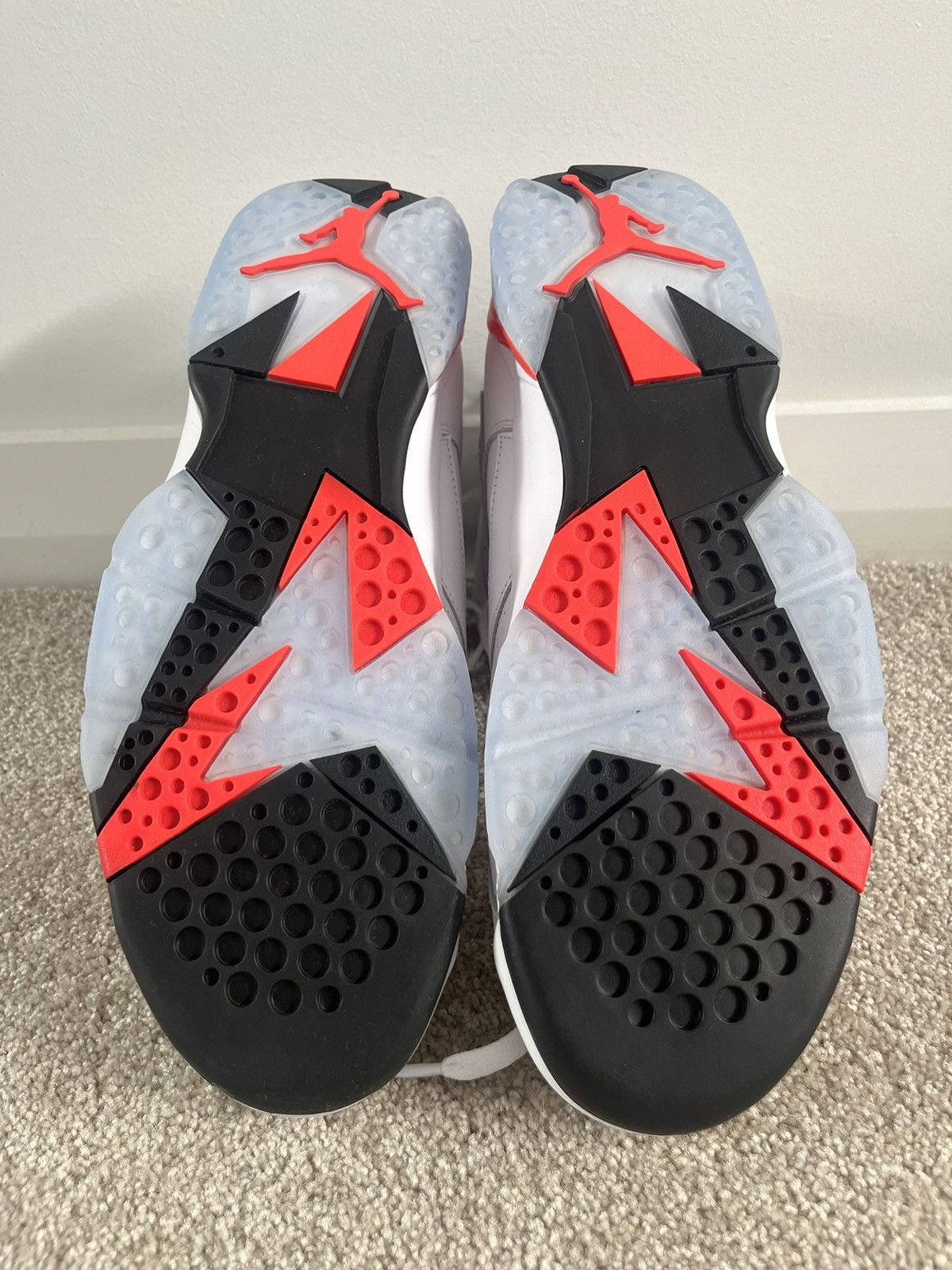 Nike Jordan 7 Retro White Infrared Size US 11 / EU 44 - 5 Thumbnail