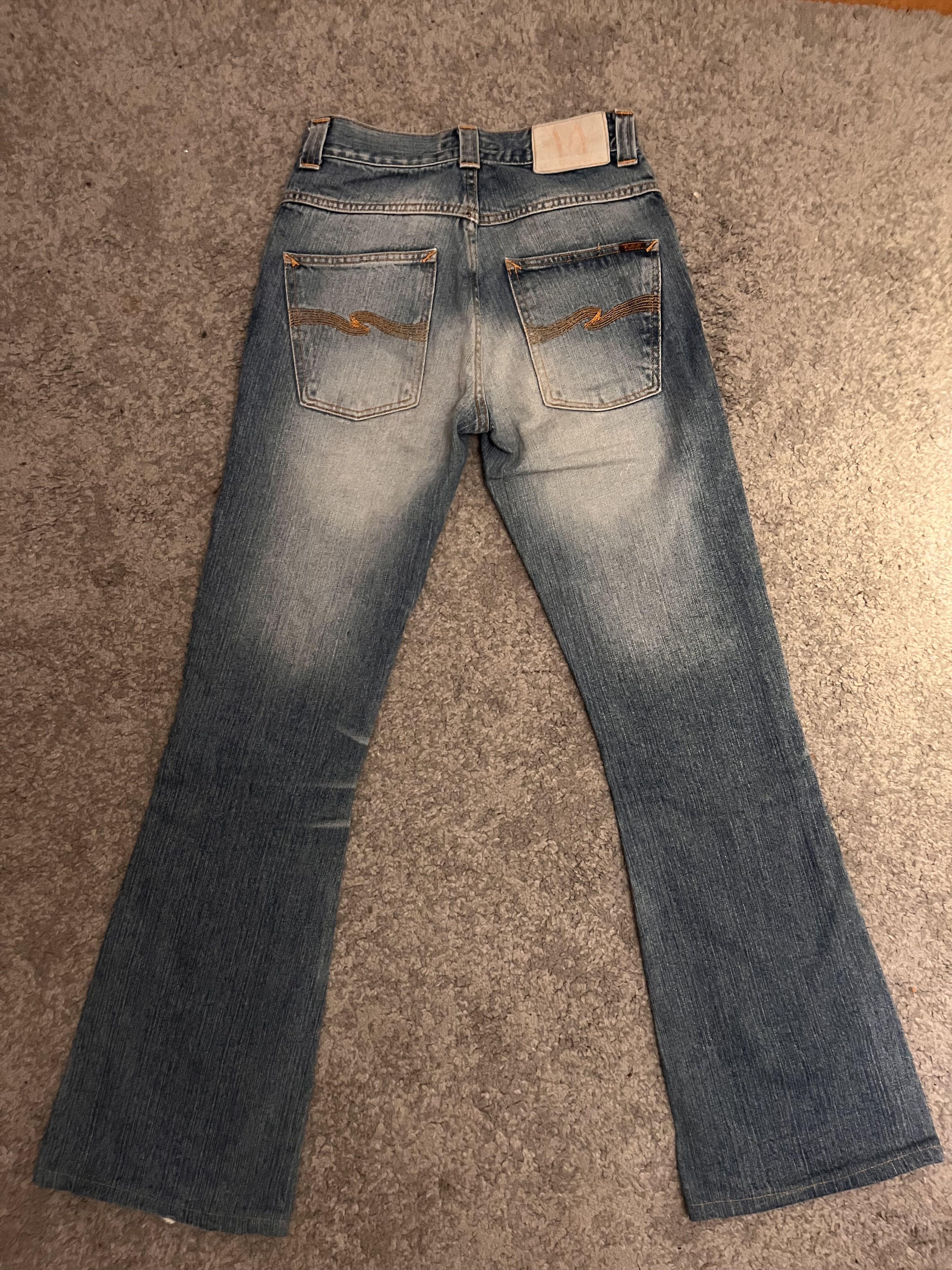 Nudie Jeans Nudie x Maria Erixon Flare Glenn 2001-2004 Candiani W27 L31 Size 36" / US 14 / IT 50 - 3 Thumbnail