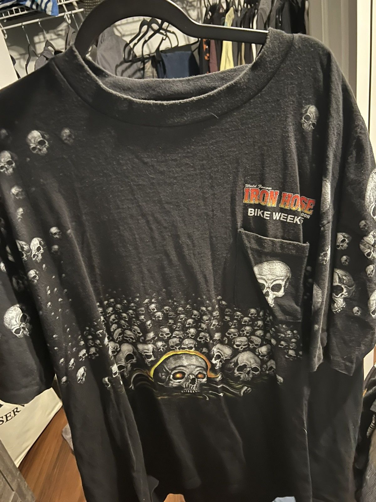 JNCO IRON HORSE SHIRT Size US XL / EU 56 / 4 - 5 Thumbnail