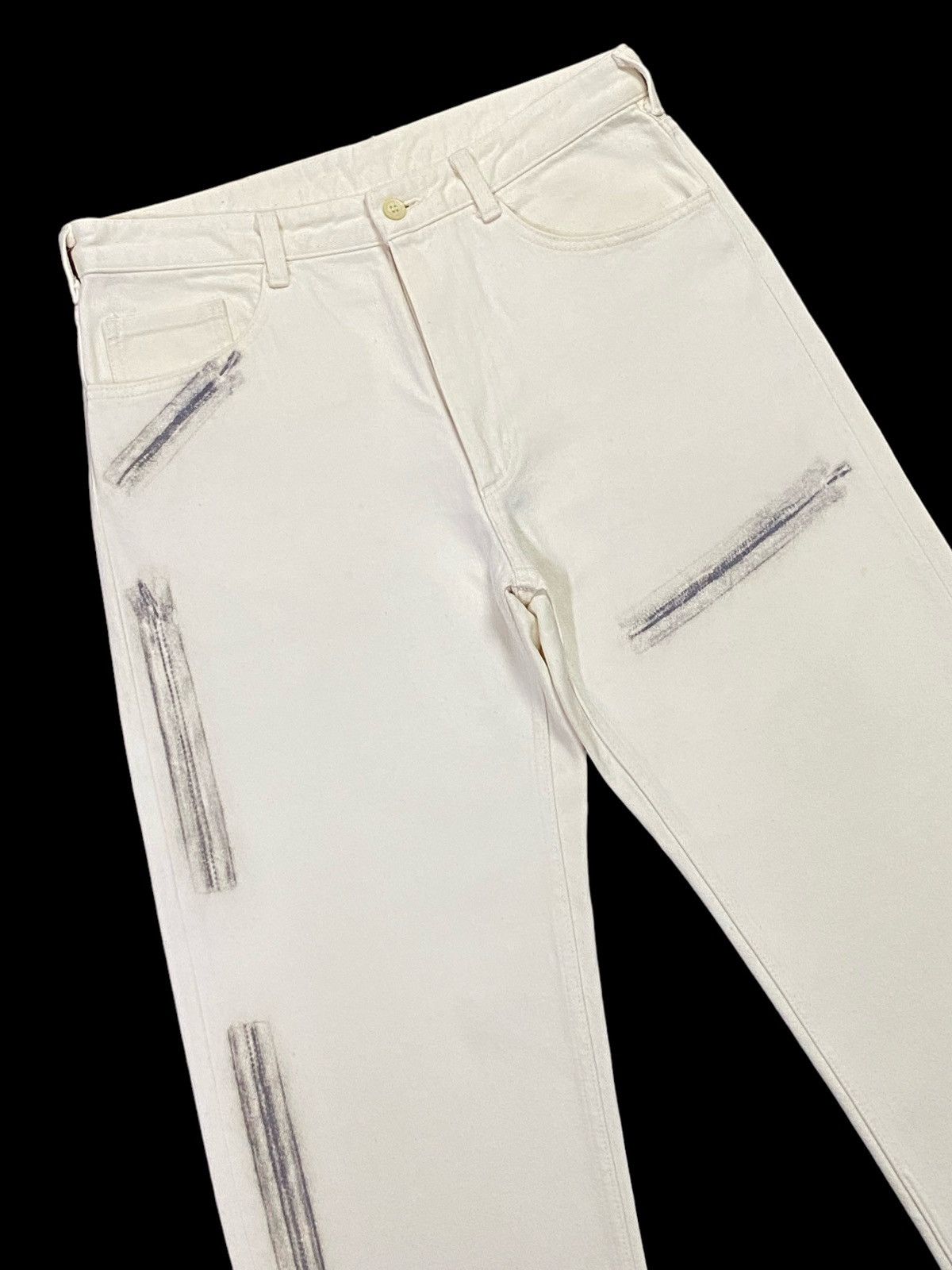 Issey Miyake Vintage Issey Miyake Cropped Jeans Size US 31 - 13 Thumbnail