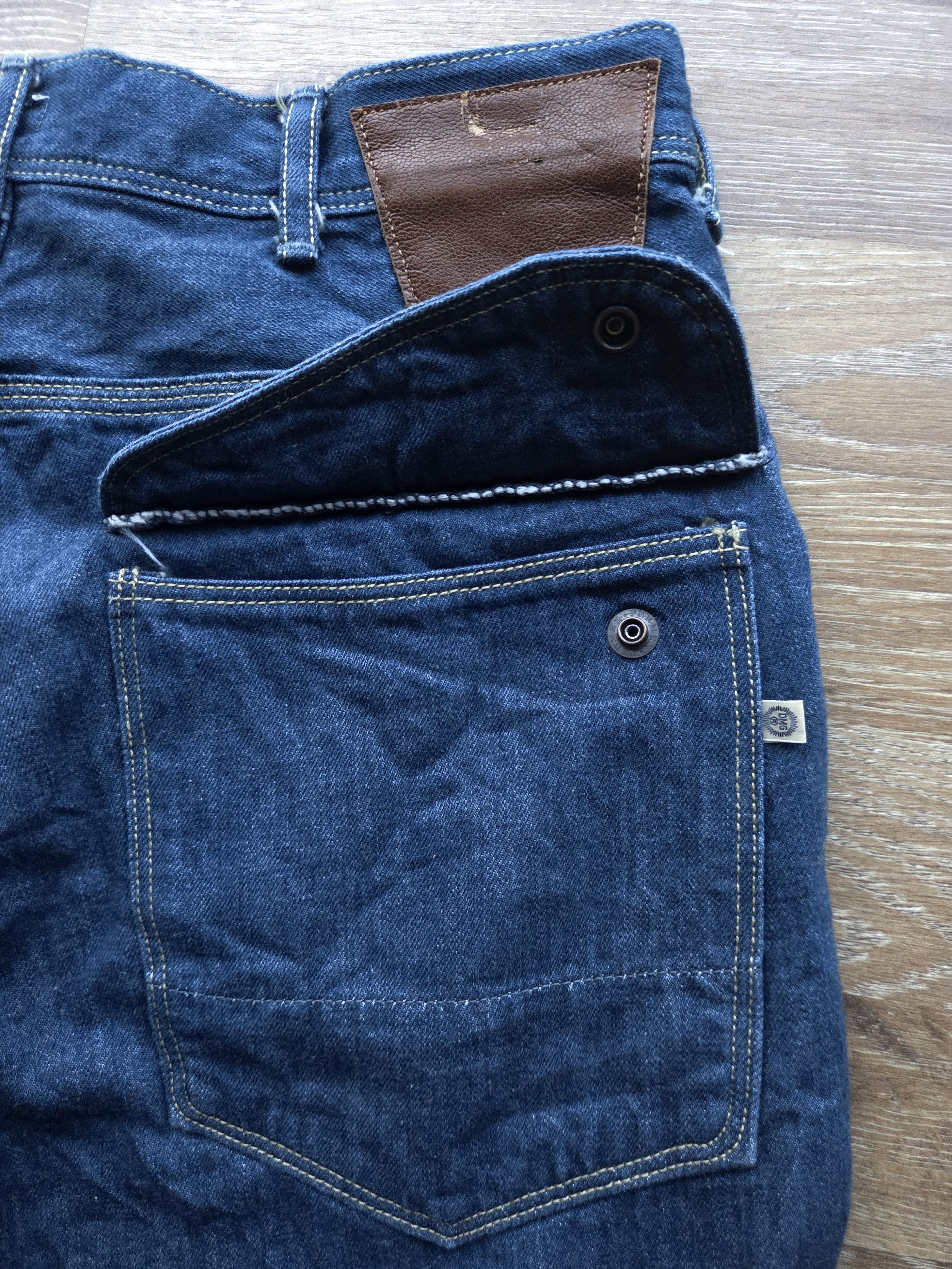 Japanese Brand Vintage D.M.G Domingo Denim Work Pants Kojima Jeans Doughman Size US 29 - 9 Thumbnail