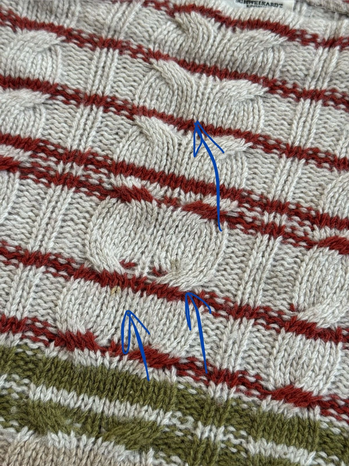 Dale Of Norway Dunque S wool striped jumper sweater knitwear ivko style Size S / US 4 / IT 40 - 9 Thumbnail