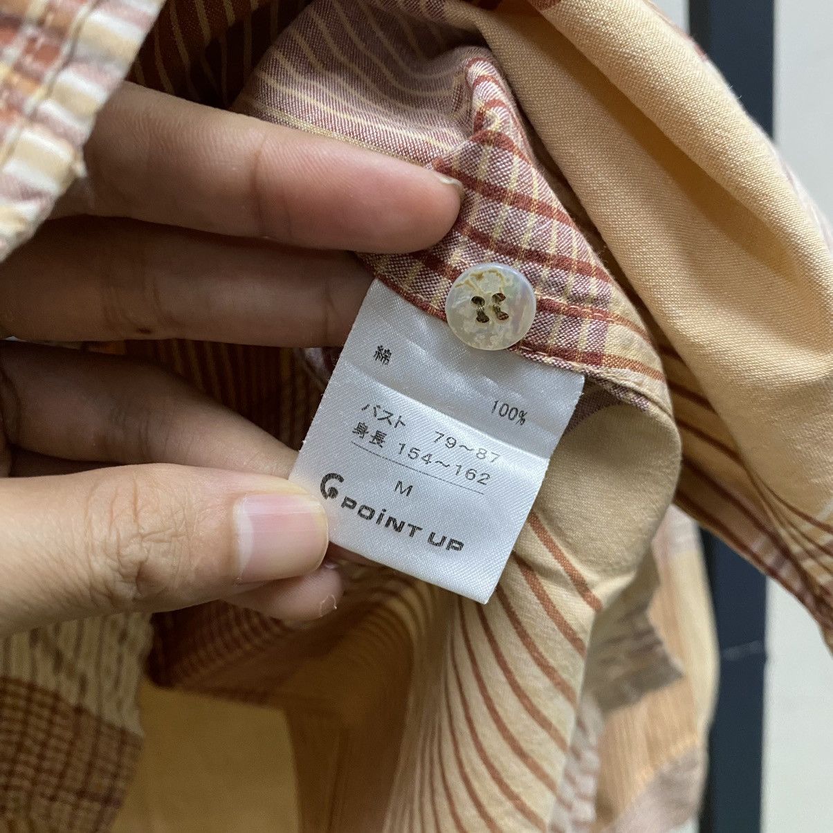 Hai Sporting Gear HAI SPORTING GEAR BY ISSEY MIYAKE CHECKED BUTTON SHIRT Size US M / EU 48-50 / 2 - 12 Thumbnail