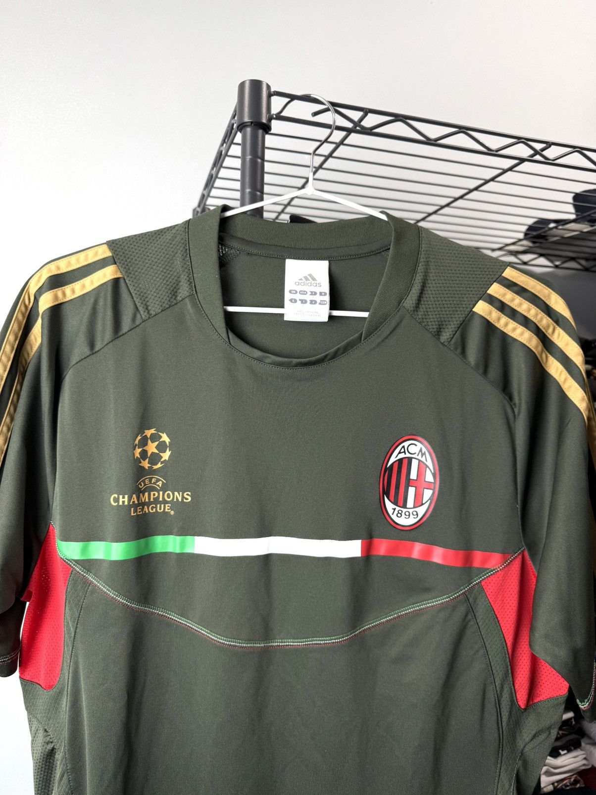 Adidas Vintage Adidas Milan 2011 Soccer Jersey Football Size US M / EU 48-50 / 2 - 4 Thumbnail