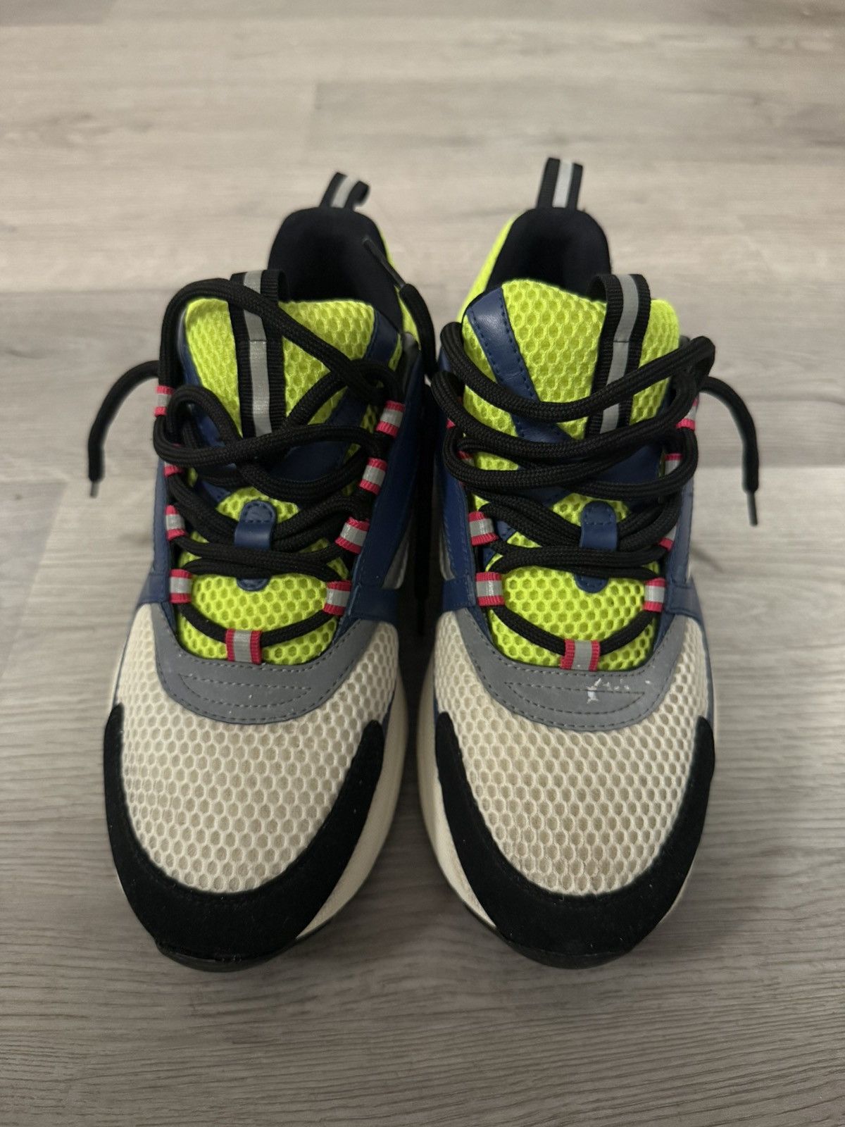 Dior Dior B22 White/Blue/Neon Size US 9 / EU 42 - 2 Thumbnail