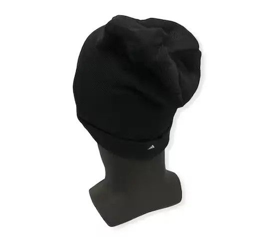 Adidas Vintage Adidas Spell Out Beanie Hat Size ONE SIZE - 4 Thumbnail