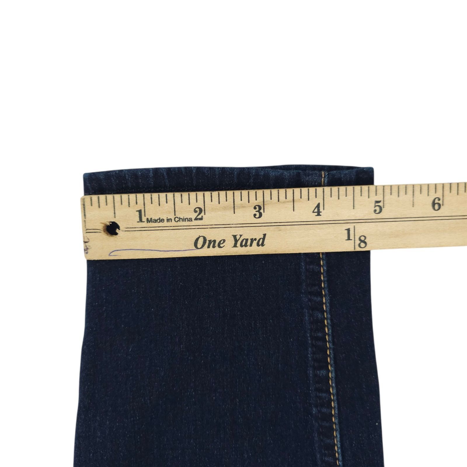 7 For All Mankind 7 For All Mankind Skinny Jeans 31 Dark Wash Blue Denim Size 29" - 7 Thumbnail