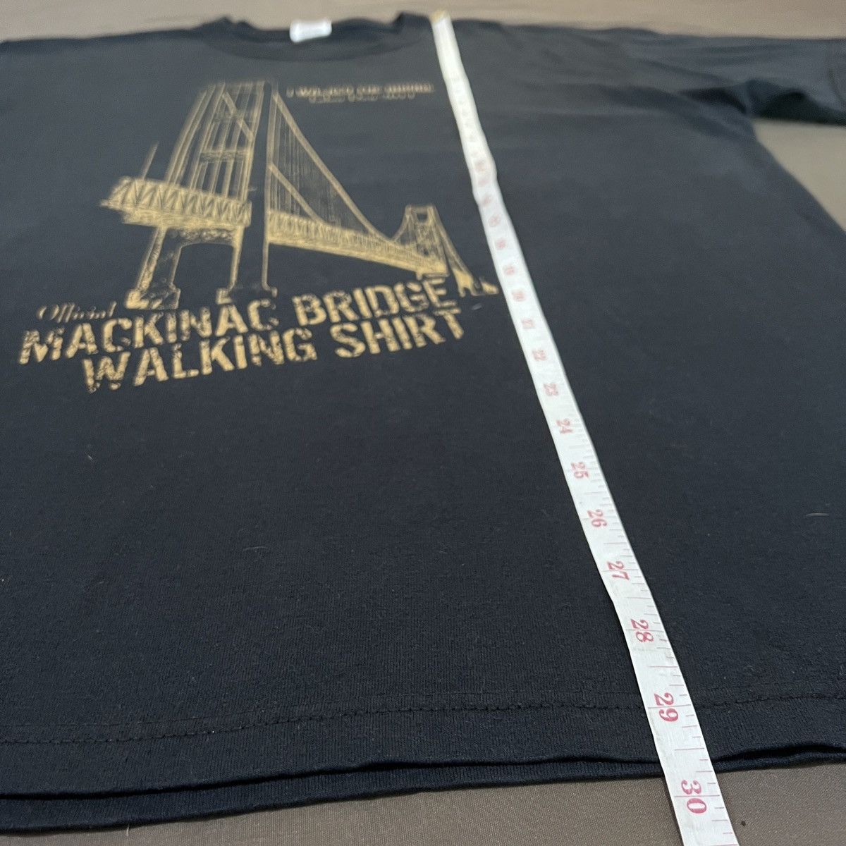 Vintage Vintage Y2K Mackinac Bridge walk Tee XL Streetwear Graphics Size US XL / EU 56 / 4 - 7 Thumbnail