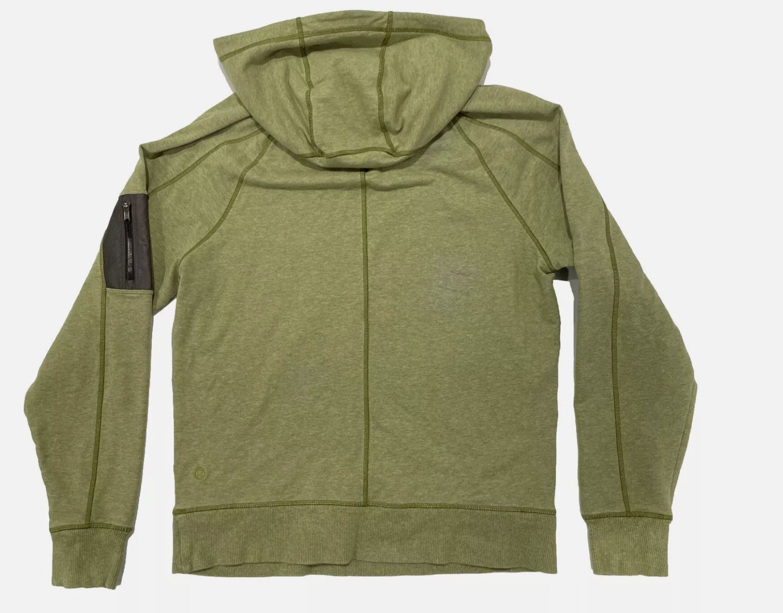 Lululemon Lululemon Revival Hoodie Heathered Spiced Olive Green Medium Size US M / EU 48-50 / 2 - 2 Thumbnail