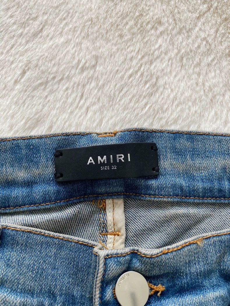 Amiri Amiri Washed blue mx2 jeans 2501-Nextarrow Size US 32 / EU 48 - 2 Thumbnail