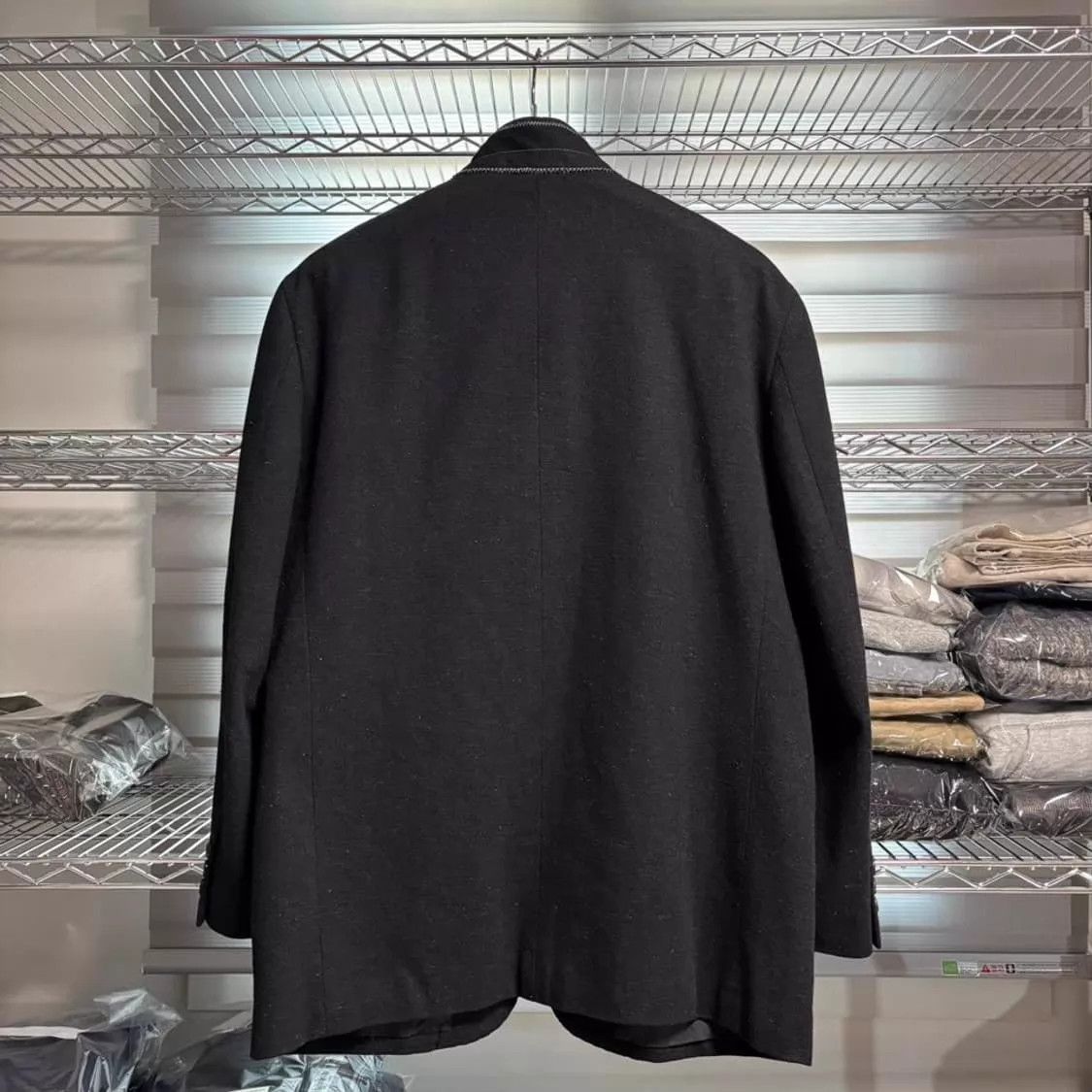 Comme des Garcons CDG Vintage Minimalist Stitch Collar Unisex Jacket Size US M / EU 48-50 / 2 - 5 Thumbnail