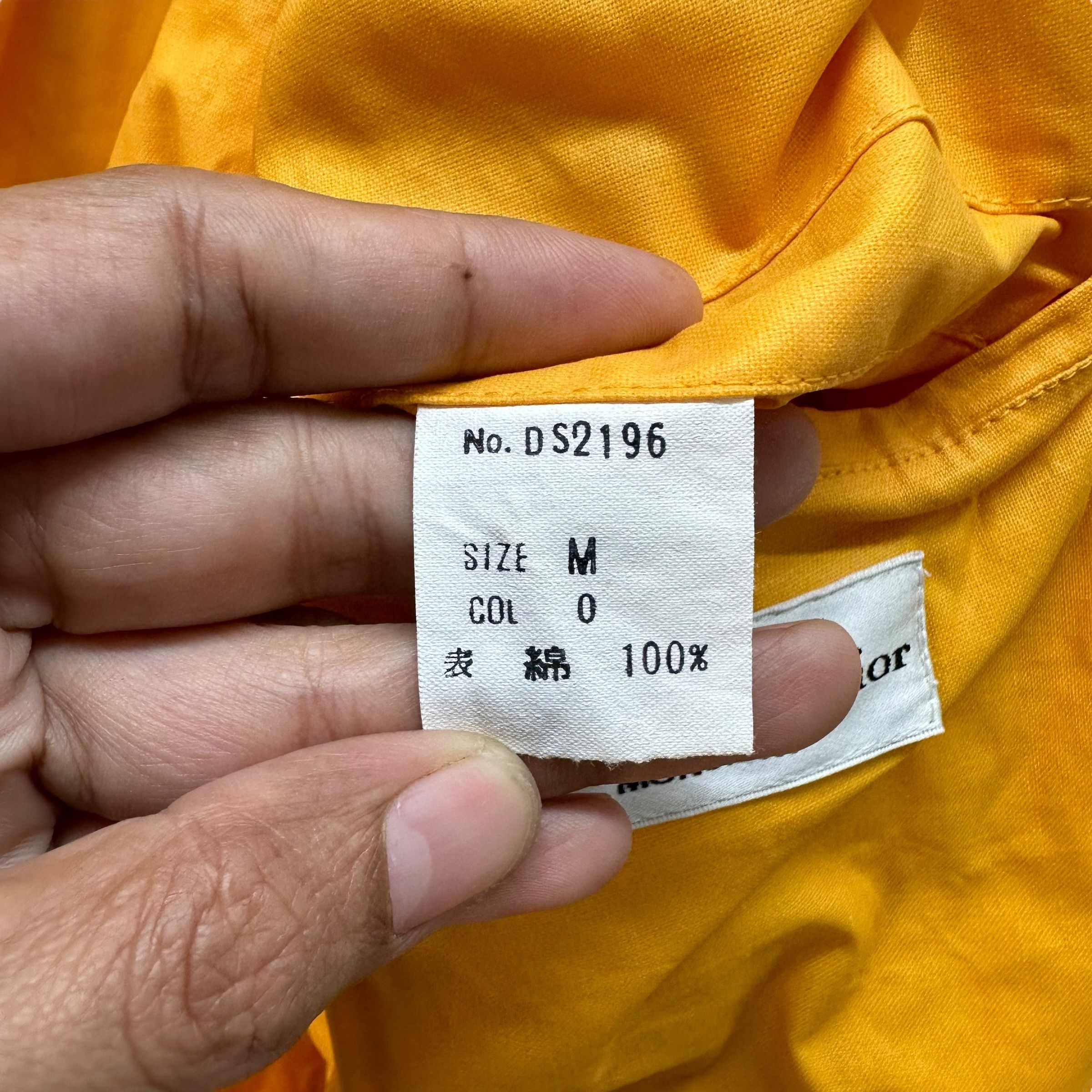 Christian Dior Monsieur Vintage 90's CHRISTIAN DIOR Orange Hooded Jacket #A72-1745 Size US M / EU 48-50 / 2 - 10 Thumbnail
