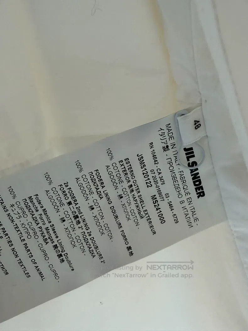Jil Sander Jil Sander size 48 Heavyweight White Overcoat Trench Size L / US 10 / IT 46 - 6 Thumbnail