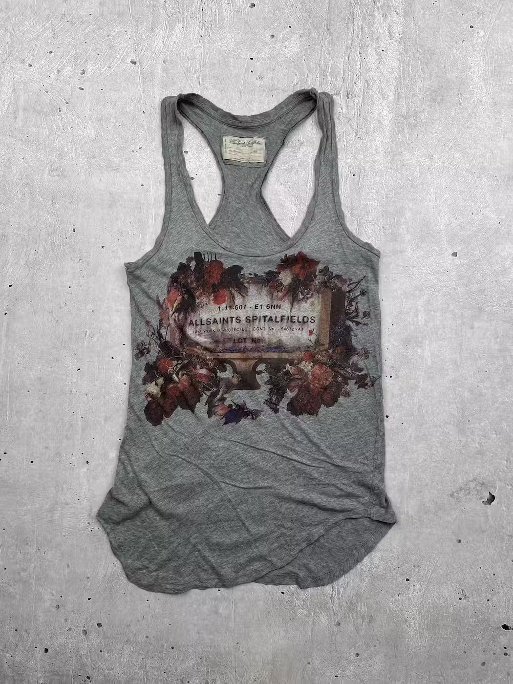 Allsaints Allsaints Vintage Printed Tank Top Size US S / EU 44-46 / 1 - 1 Thumbnail