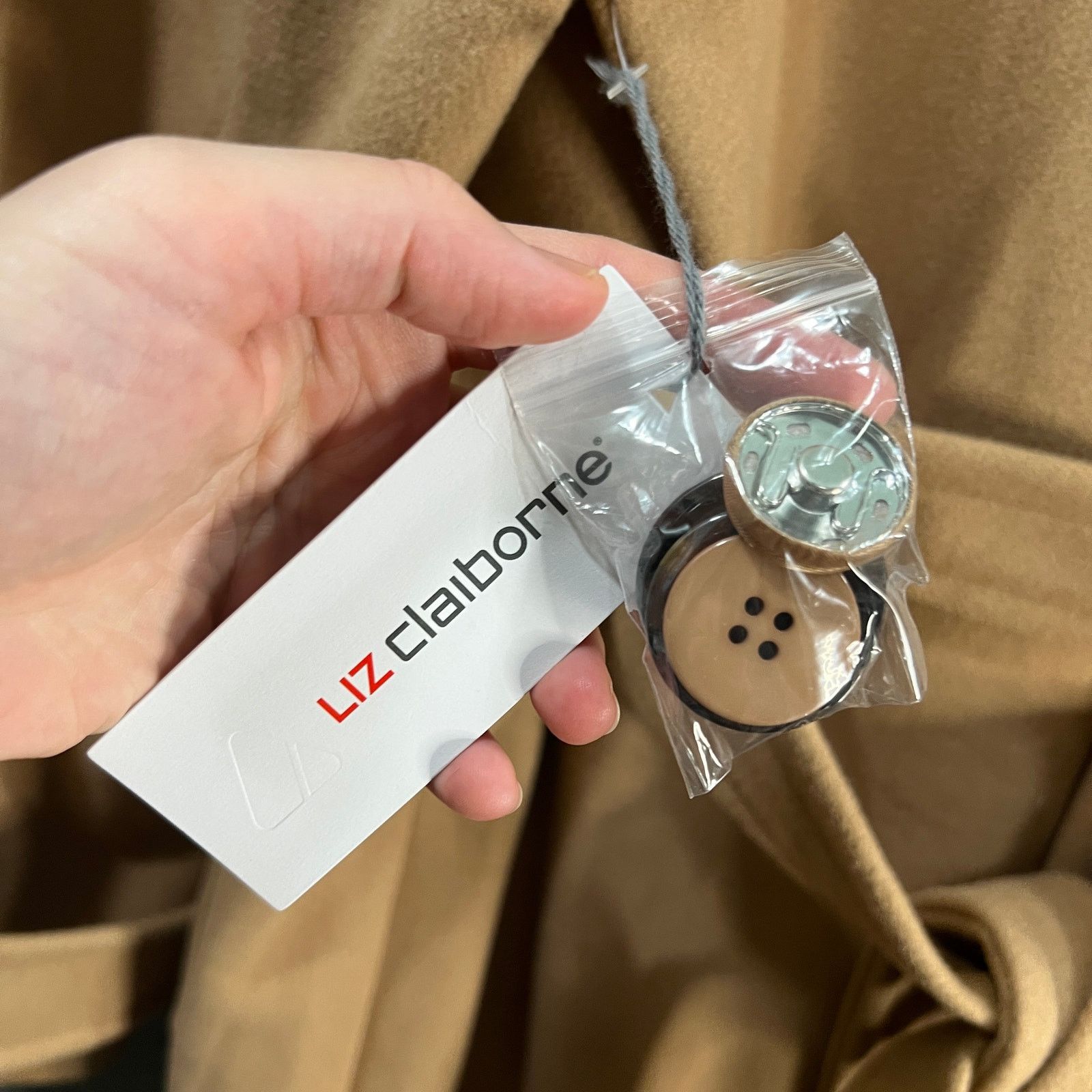 Other Liz Claiborne Belted Midweight Womens Plus Peacoat French Size XXL / US 16-18 / IT 52-54 - 23 Thumbnail