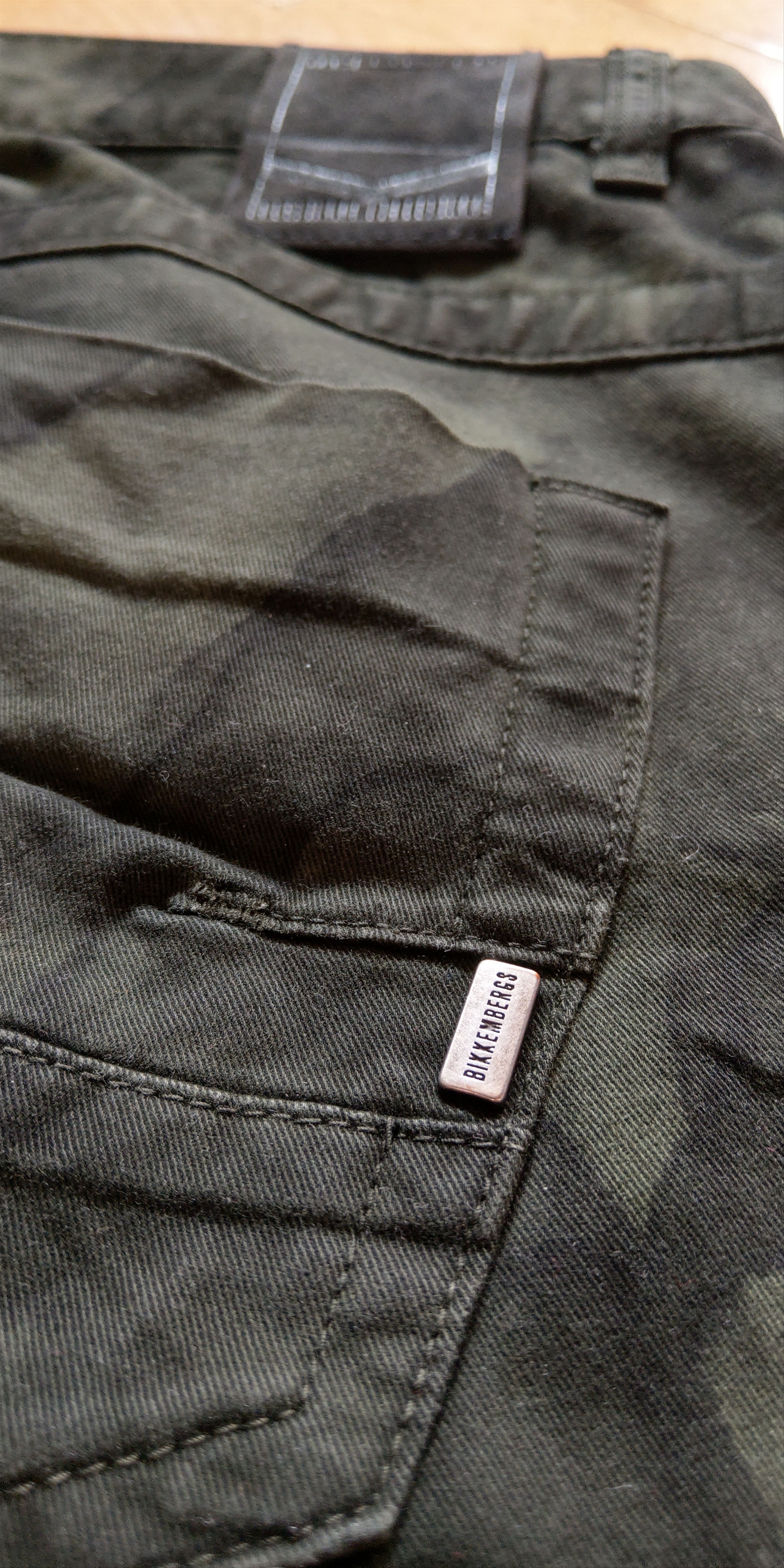 Dirk Bikkembergs Brush Painted Camo Pants BIKKEMBERGS Rare Trousers Fitted Size US 33 - 9 Thumbnail