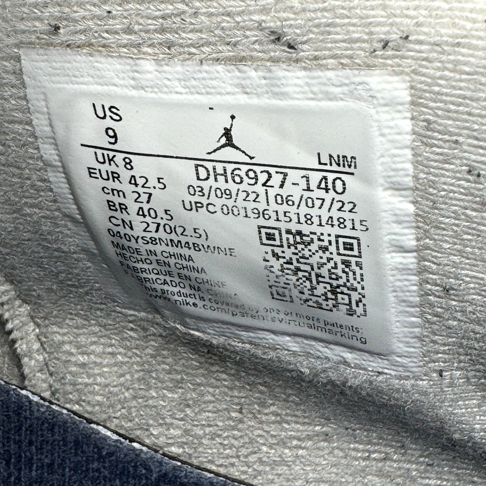 Jordan Brand × Nike Size 9 - Nike Air Jordan 4 Retro Midnight Navy Men's Shoes Size US 9 / EU 42 - 7 Thumbnail
