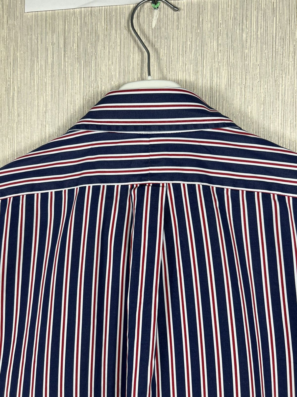 Ralph Lauren Vintage 90s Ralph Lauren striped old money chest logo shirt Size US L / EU 52-54 / 3 - 13 Thumbnail