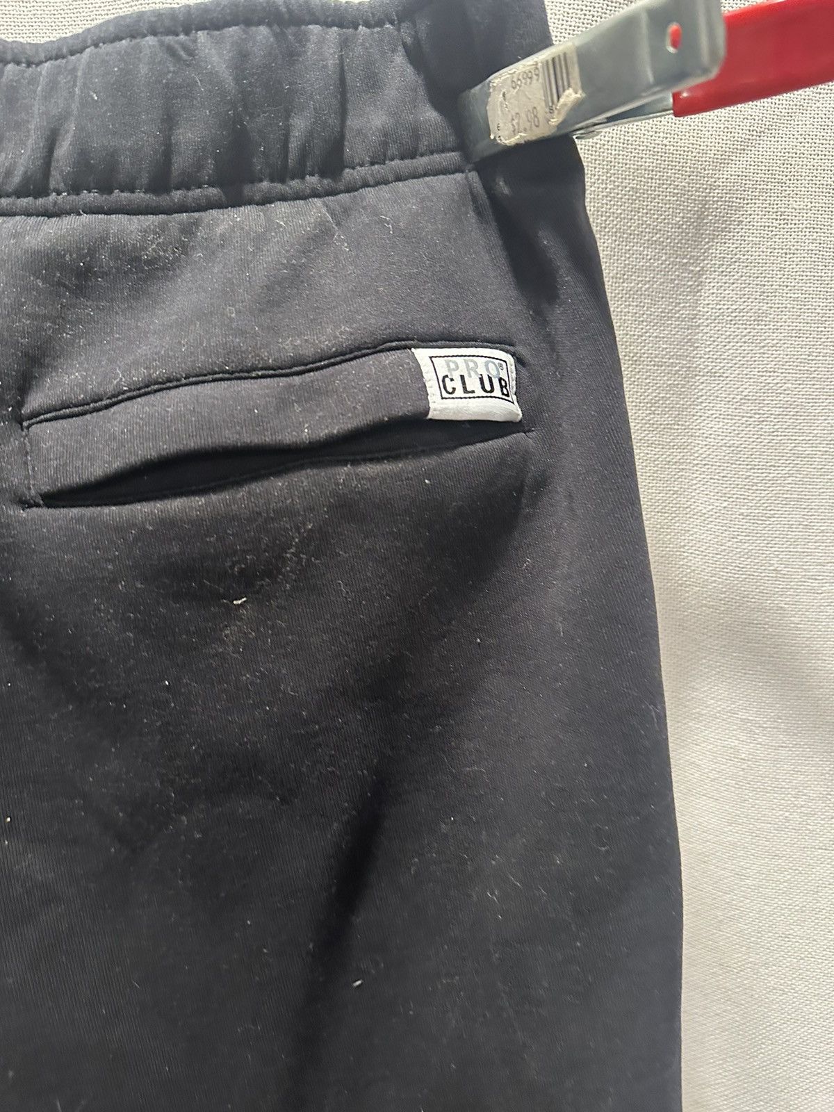 Vintage Pro club black sweats Size US 29 - 5 Thumbnail