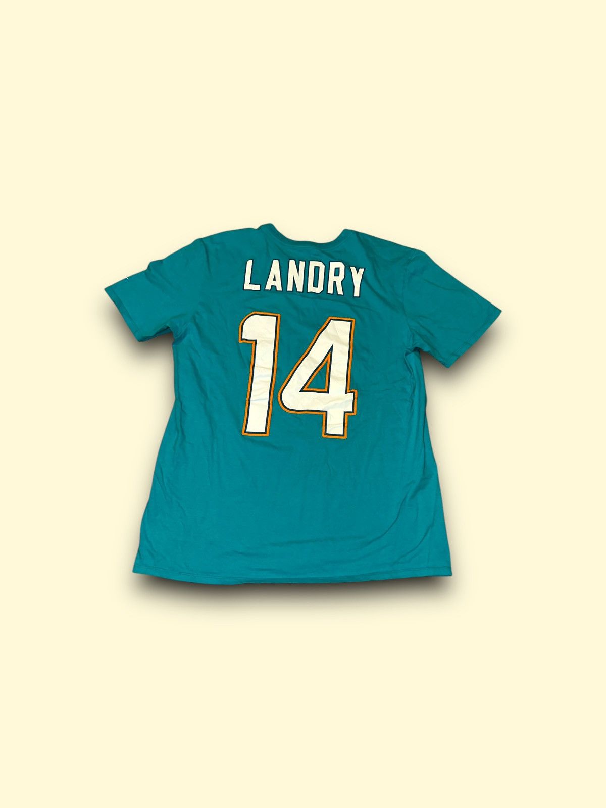NFL × Nike Miami Dolphins Jarvis Landry NFL Nike jersey tee shirt Size US L / EU 52-54 / 3 - 2 Thumbnail