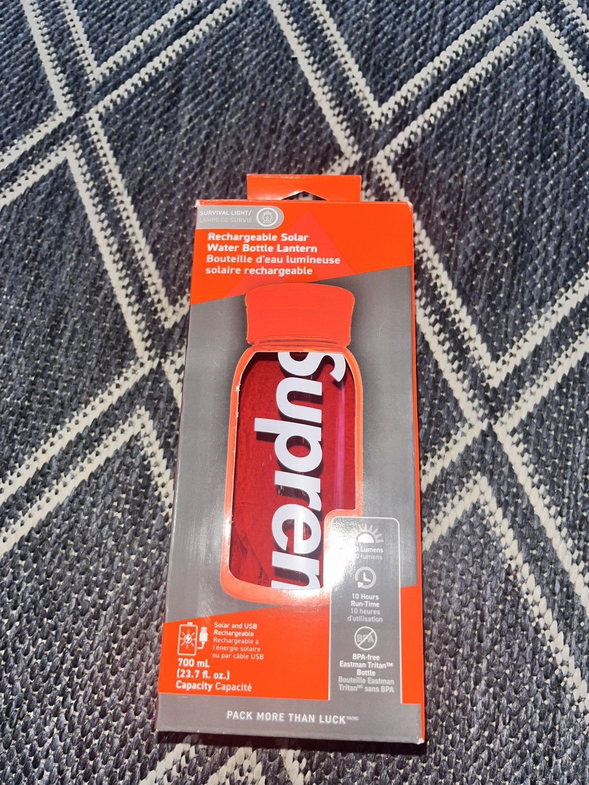 Supreme SOL lantern water bottle FW25