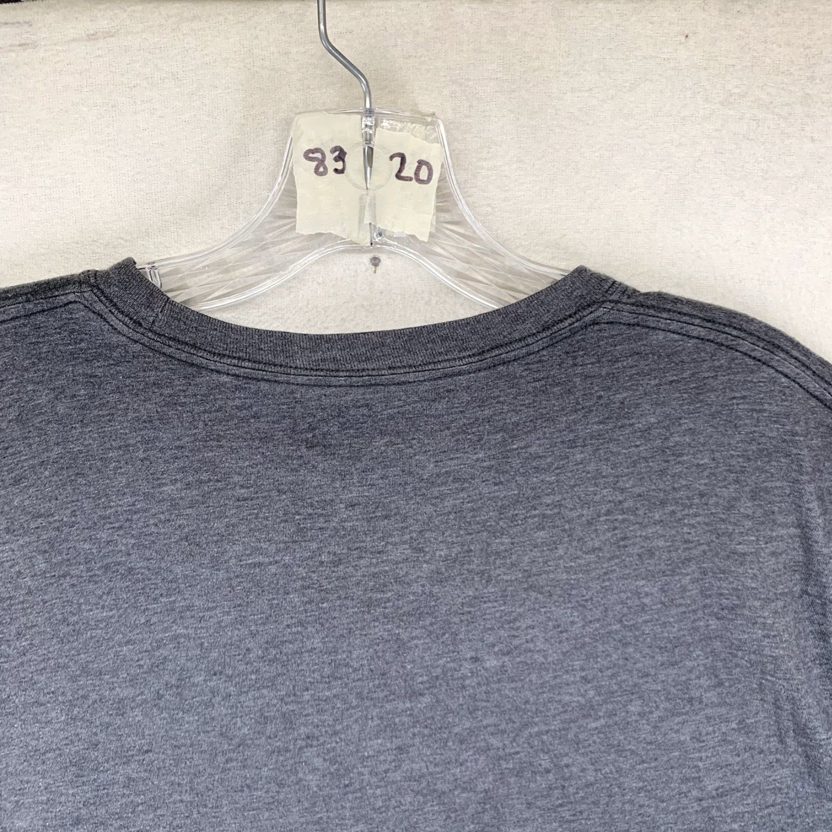 The North Face The North Face Men T-Shirt L Gray Logo Short Sleeve Crew Neck Tee Lightweight All Seasons Casual Sports Size US L / EU 52-54 / 3 - 7 Thumbnail